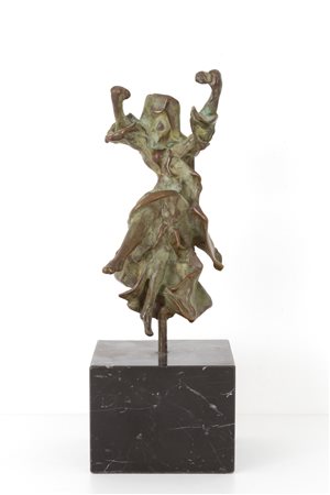SALVADOR DALI'. Bronze sculpture. 11/350