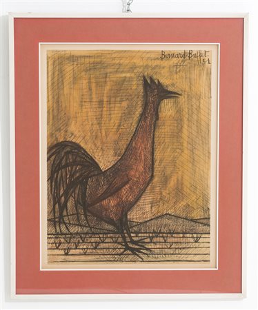 BERNARD BUFFET. Lithography on paper. 198/300