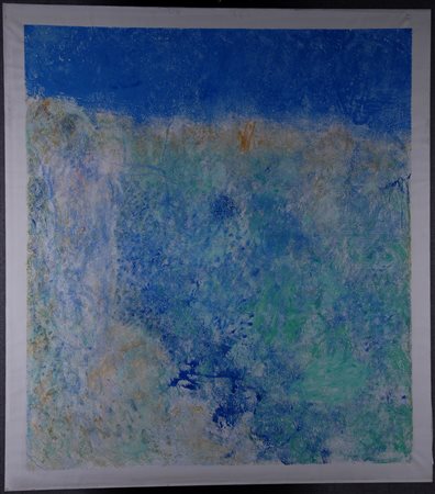 RUGGERO SAVINIO. Oil painting on canvas. 1980