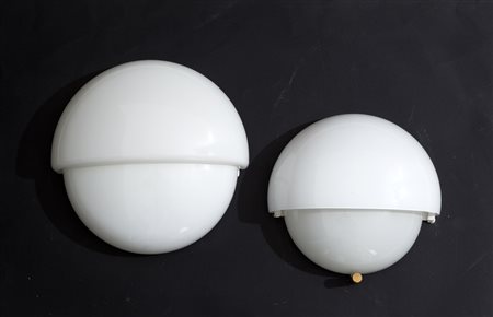 VICO MAGISTRETTI for ARTEMIDE. Pair of sconces