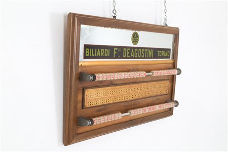 F.LLI DE AGOSTINI. Billiard scoreboards 