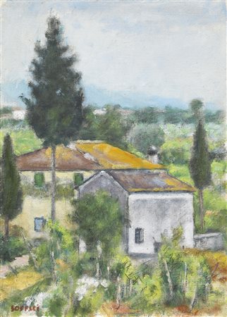 ARDENGO SOFFICI, LA CASA DELL'ALDERIGHI (BERNA), (1963)