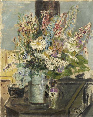 FILIPPO DE PISIS, VASO DI FIORI, 1930