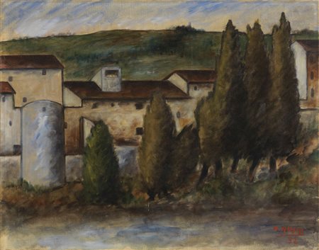 OTTONE ROSAI, CASE SULL'ARNO, 1932