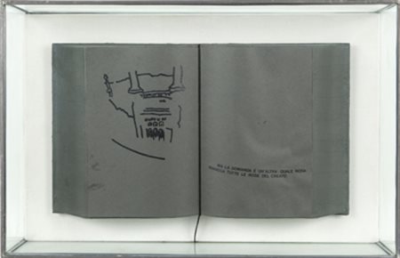 EMILIO ISGRO' Il libro delle colonne, 1981 (Piccolo notturno di solitudine e...