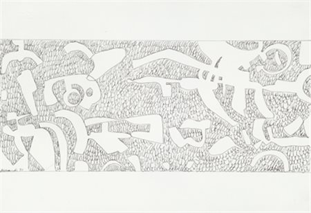 ACCARDI CARLA Senza Titolo, 1991 china su carta cm. 33 x 48 firmato e datato...