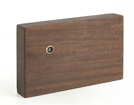 Ray man Le Voyeur/Peeping Tom, 1975 scultura in legno con spioncino E.A. cm....