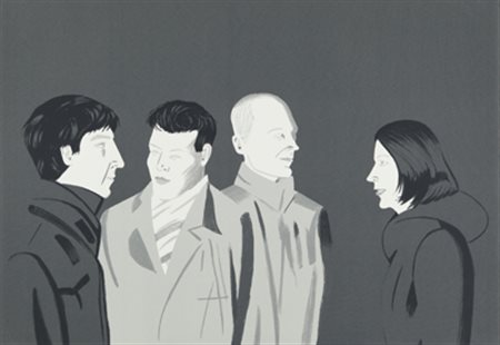 KATZ ALEX Unfamiliar Image, 2001 serigrafia cm. 76x112 esemplare 32/100...