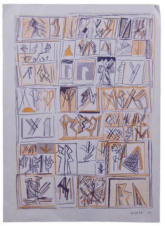 RICCARDO LICATA, SENZA TITOLO, 1967