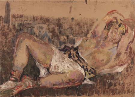 SILVIO LOFFREDO, LA SCHIAVA, 1957