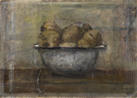 MARIO MARCUCCI, NATURA MORTA CON PATATE