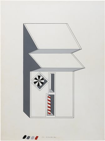 LUCIO DEL PEZZO, STUDIO, 1968