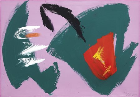 GÉRARD SCHNEIDER, COMPOSIZIONE, 1974