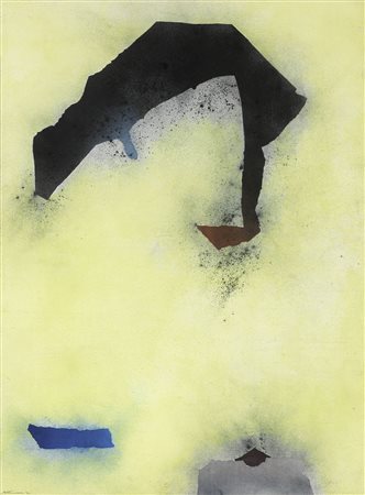 GIUSEPPE SANTOMASO, STRUTTURE SUL GIALLO, 1974