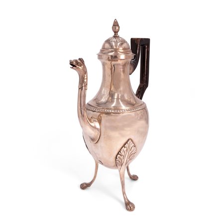 Caffettiera in argento, Genova