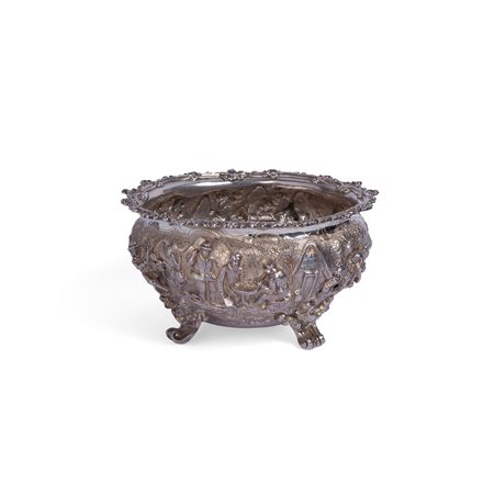 Boule in argento, Londra 1855