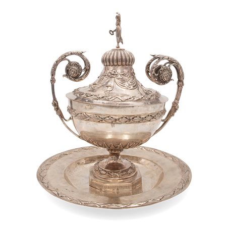Zuppiera in argento, Roma 1820