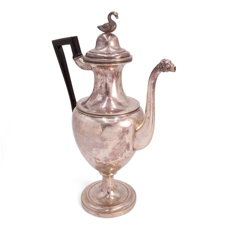 Caffettiera toscana in agento, ultimo quarto del XVIII secolo
