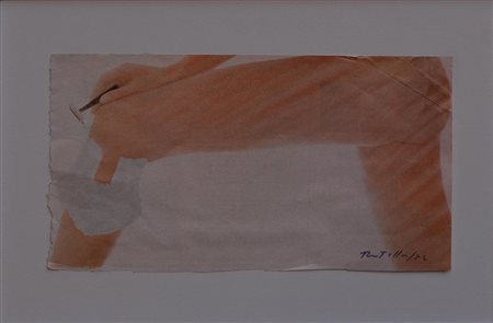 Mimmo Rotella La rasatura 1972