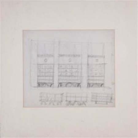 Fortunato Depero senza titolo 1955