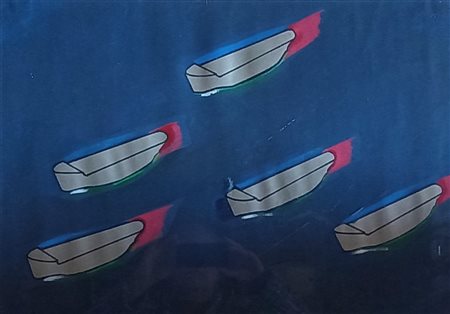 Renato Mambor Navigare in libertà 1990