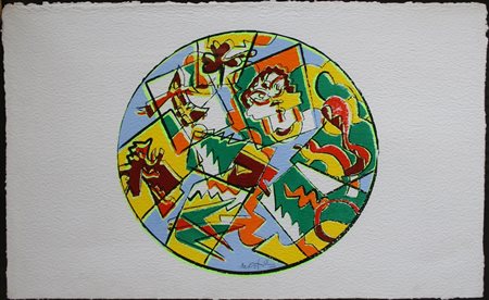 Ugo Nespolo Senza titolo 2003