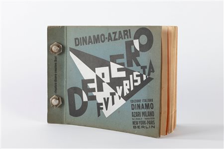 Fortunato Depero (Fondo 1892-Rovereto 1960)  - Depero futurista. Rovereto: tipografia della Dinamo Mercurio, 1927