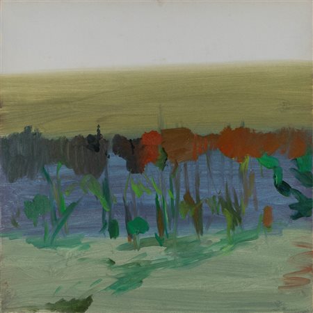 Ernesto Treccani (Milano 1920-2009)  - Fiori sulla sabbia, 1965