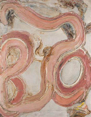Pinot Gallizio (1902-1964)  - Labirinto rosa, 1963