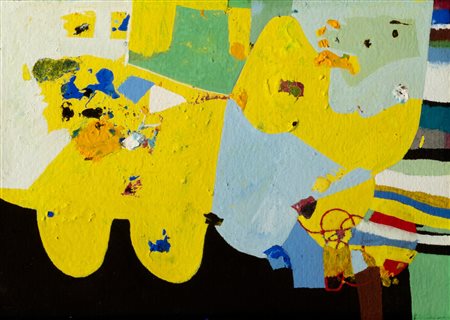 Alberto Burri (Città di Castello 1915-Nizza 1995)  - Tempera, 1953