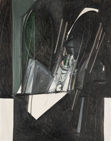 Piero Ruggeri (Torino 1930-Avigliana 2009)  - Figura Napoleonica, 1971