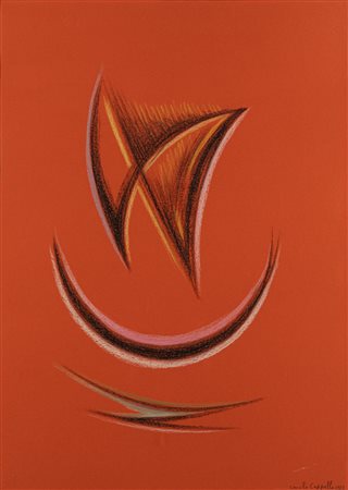 Carmelo Cappello (Ragusa 1912-Milano 1996)  - Senza titolo, 1975