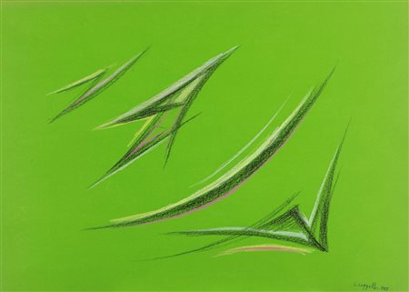 Carmelo Cappello (Ragusa 1912-Milano 1996)  - Senza titolo, 1987