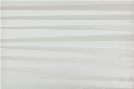 Agostino Bonalumi (Vimercate 1935-Desio 2013)  - Bianco, 1990