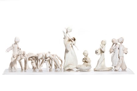 Maria Lai (Ulassai 1919-Cardedu 2013)  - Presepe bianco, 1960-1983