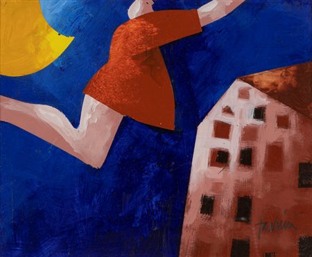 Emilio Tadini (Milano 1927-2002)  - Senza titolo