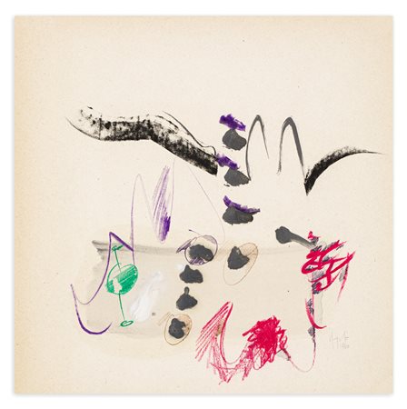 SERGIO DANGELO (1932) - Senza Titolo, 1960