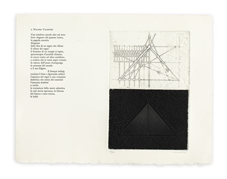 WALTER VALENTINI (1928) - Senza Titolo