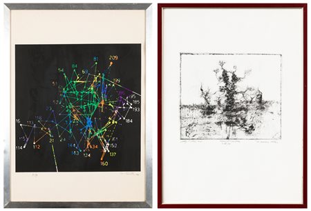 AUTORI VARI (CONTENOTTE E PIACESI) - Lotto unico composto da 2 opere grafiche