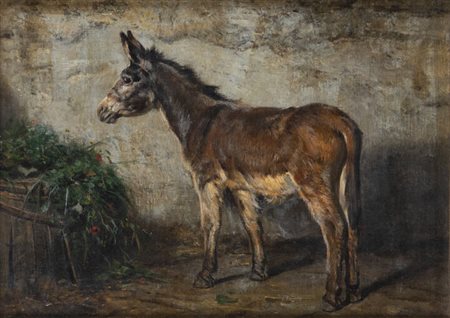 PALIZZI FILIPPO (attribuito)<BR>Vasto (CH) 1818 - 1899 Napoli<BR>"Asinello"