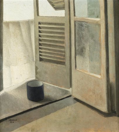 FRANCESCO MENZIO<BR>Tempio Pausania (SS) 1899 - 1979 Torino<BR>"Natura morta" 1922