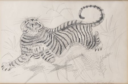 ANTONIO LIGABUE<BR>Zurigo (Svizzera) 1899 - 1966 Gualtieri (RE)<BR>"Tigre" 1952-1962