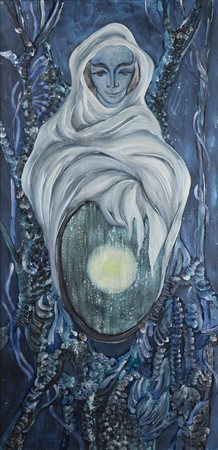 GUIDO DE BONIS<BR>Torino 1931 - 2009<BR>"Lo specchio della notte" 1967