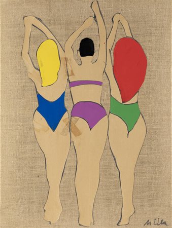 MARCO LODOLA<BR>Dorno (PV) 1955<BR>"Al mare"