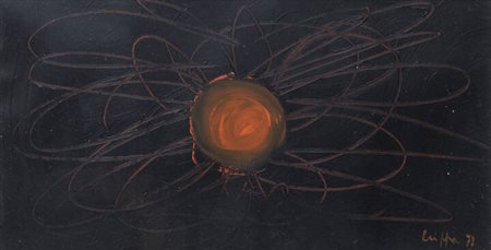 ROBERTO CRIPPA<BR>Monza 1921 - 1972 Bresso (MI)<BR>"Allunaggio" 1971