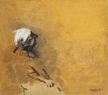 CARLO MATTIOLI<BR>Modena 1911 - 1994<BR>"Per un ritratto di de Chirico" 1971