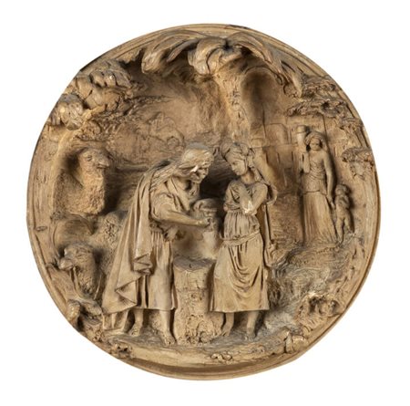 SCULTORE ANONIMO<BR>"La Samaritana al pozzo"