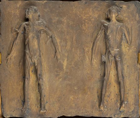 MARIO GIANSONE<BR>Torino 1915 - 1997<BR>"Studio per corpi"