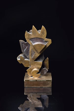 UMBERTO MASTROIANNI<BR>Fontana Liri (FR) 1910 - 1998 Marino (Roma)<BR>"Senza titolo"