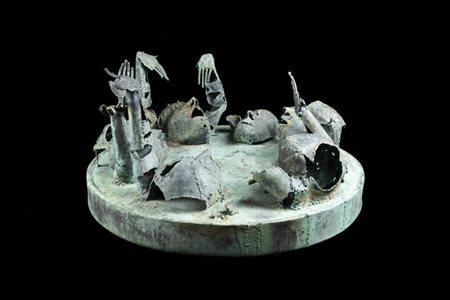 MARIO MOLINARI<BR>Coazze (TO) 1930 - 2000Torino<BR>"Senza titolo"